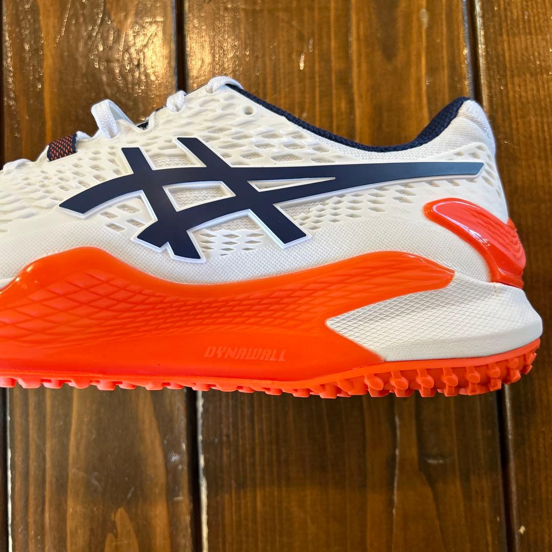 アシックス　メンズテニスシューズ　オムニクレー　ゲルレゾリューション9OC