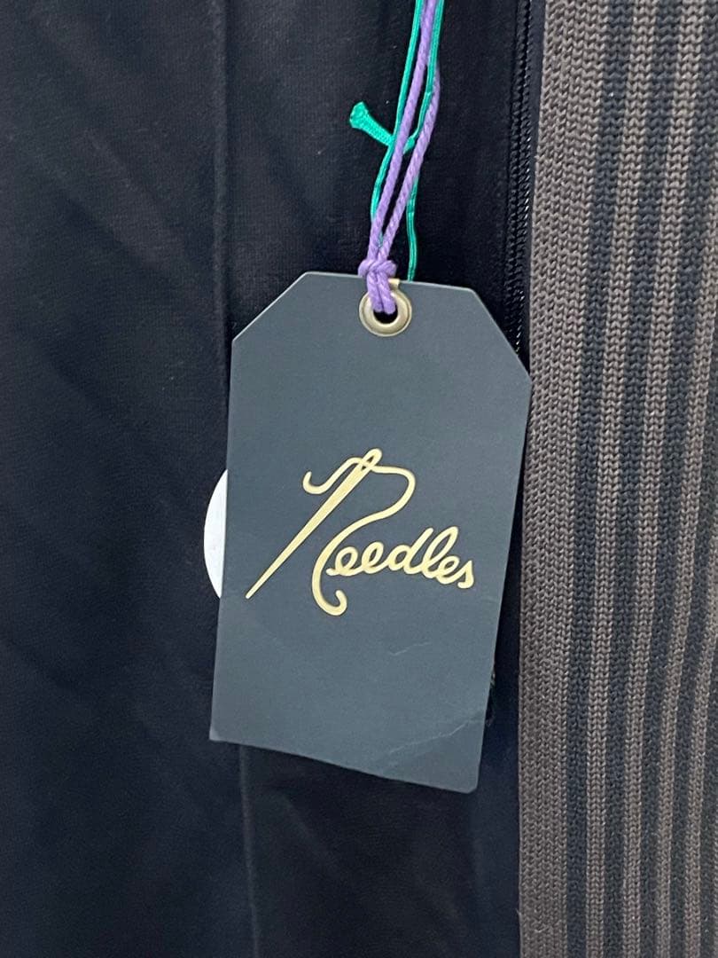 ニードルスブラックナロートラックパンツサイズL