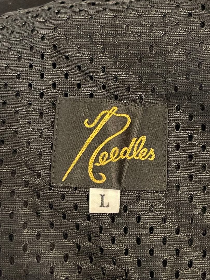 ニードルスブラックナロートラックパンツサイズL