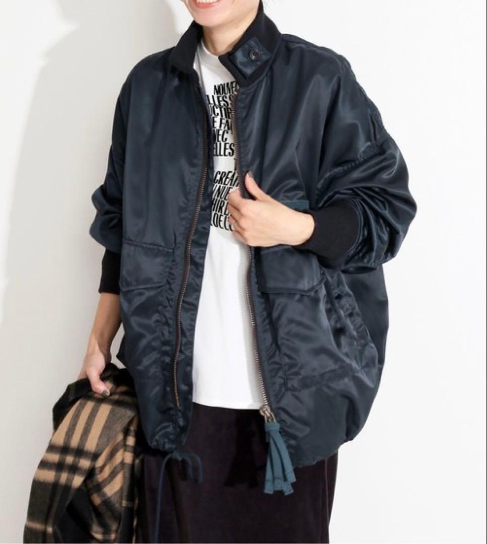 VOTEMAKENEWCLOTHES ヴォートメイク　コーチジャケット　S 紺