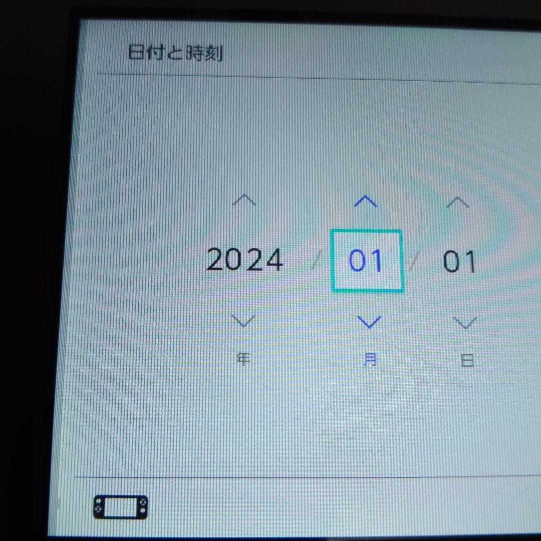 switchライト　本体　画面不良