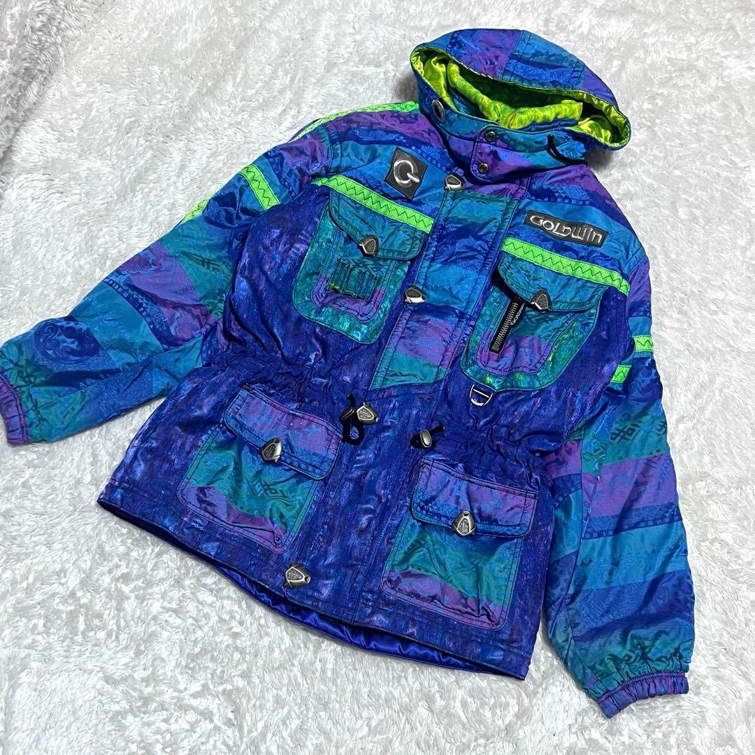 美品　GOLDWIN スキーウェア　セットアップ　スノーウェア　上下