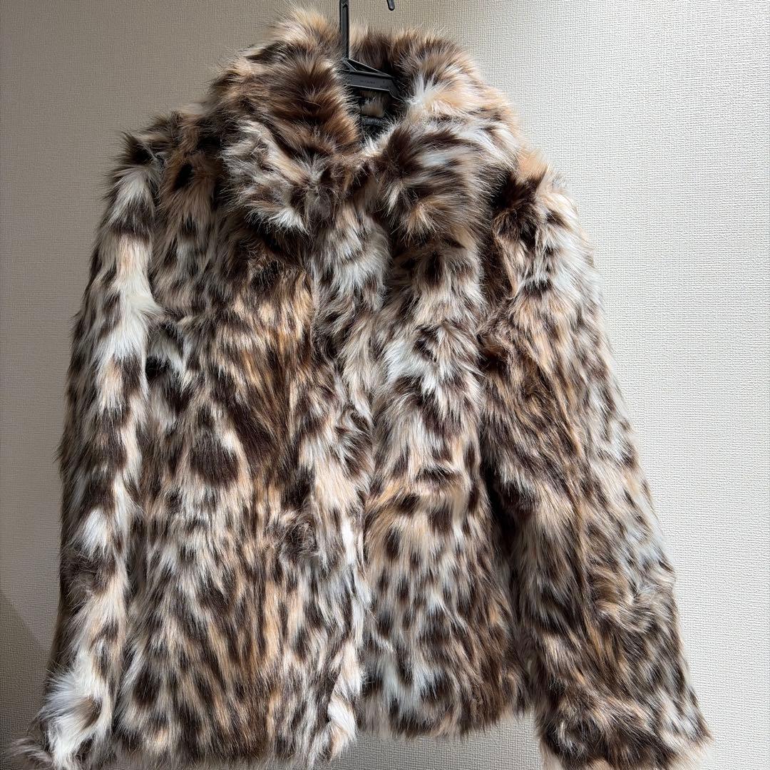 エリザベス　ZARA ヒョウ柄 ファーコート　未使用