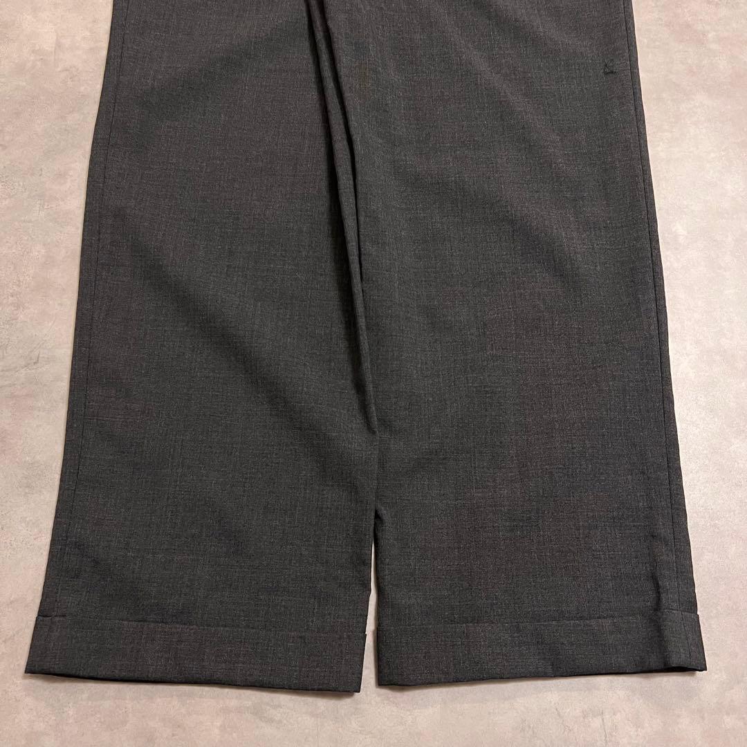 パンツ LAUREN RALPH LAUREN two tuck wool slacks