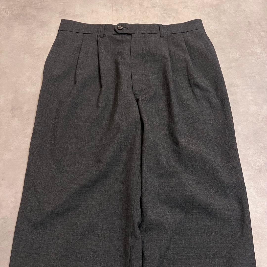 パンツ LAUREN RALPH LAUREN two tuck wool slacks