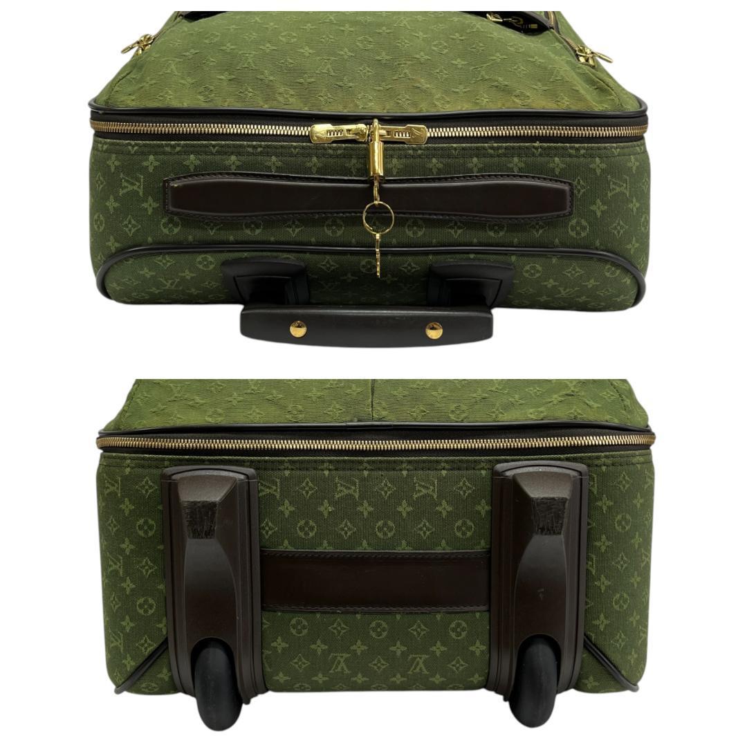 美品 ルイヴィトン モノグラム キャリーケース ミニ アネット M23282