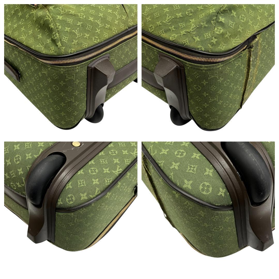 美品 ルイヴィトン モノグラム キャリーケース ミニ アネット M23282