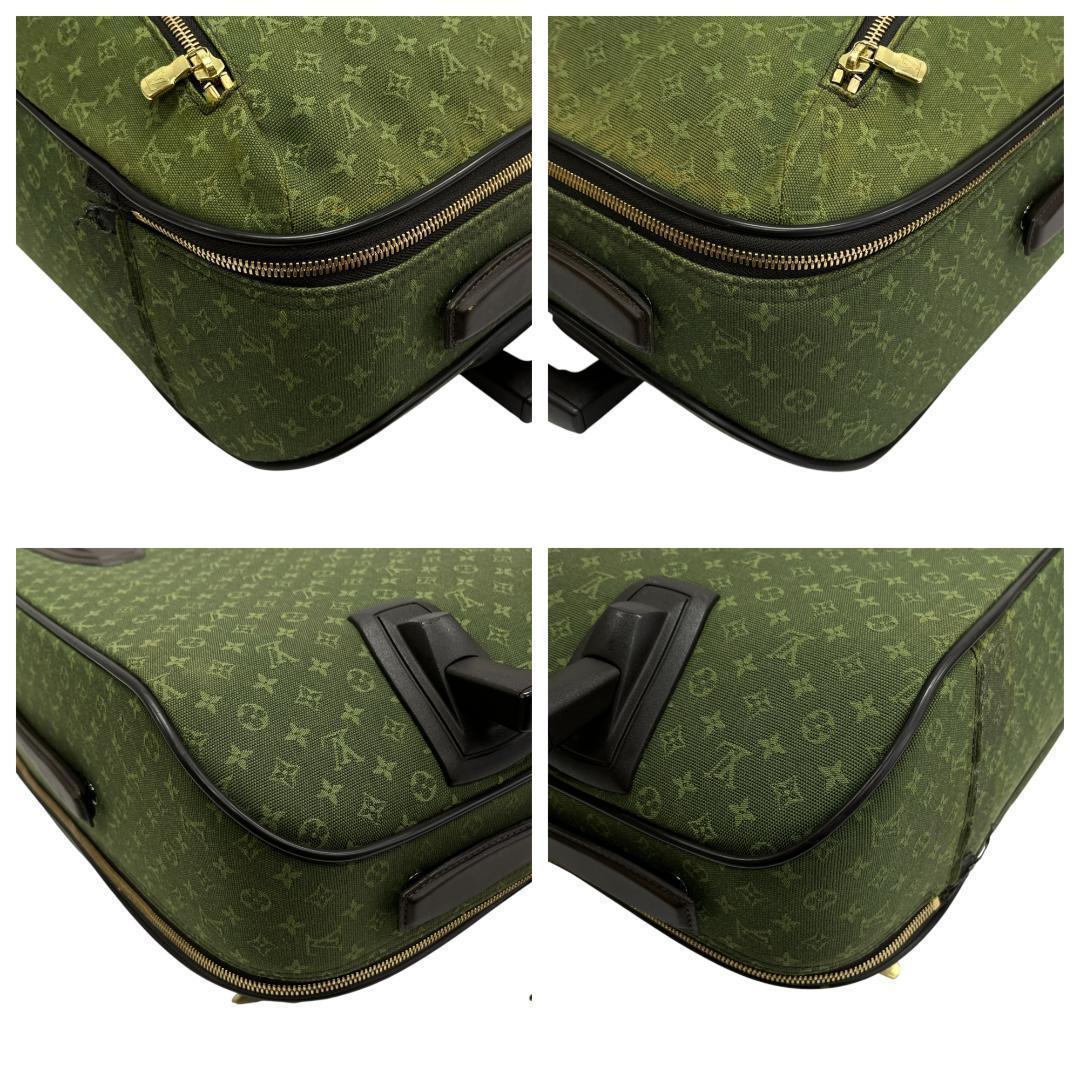 美品 ルイヴィトン モノグラム キャリーケース ミニ アネット M23282