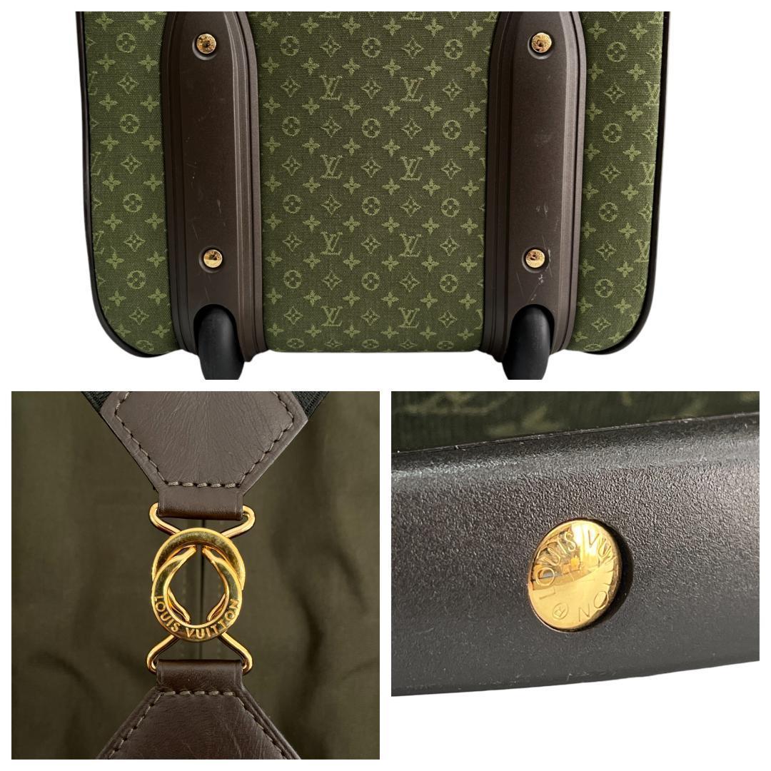 美品 ルイヴィトン モノグラム キャリーケース ミニ アネット M23282