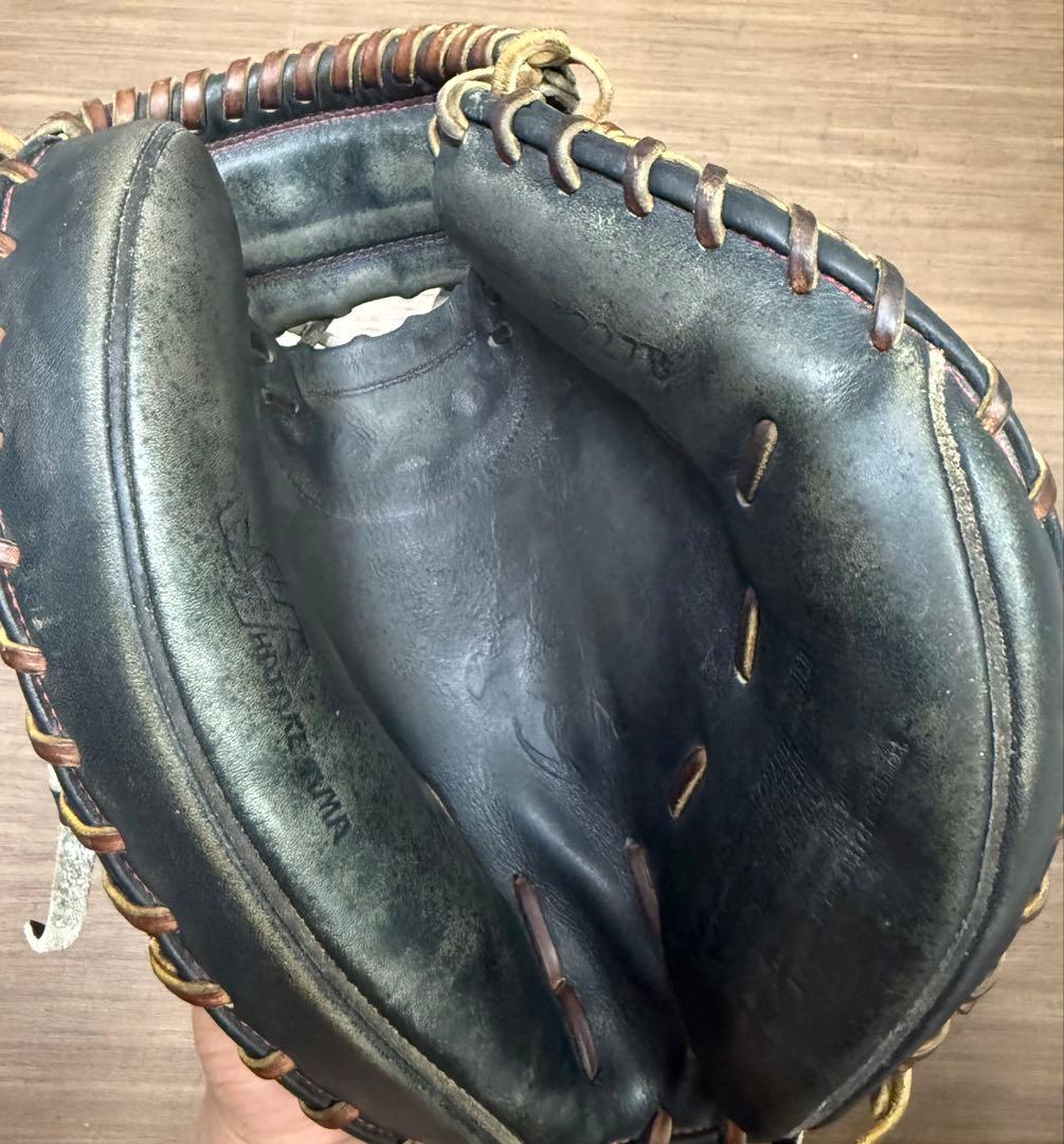 キャッチャー用グローブ 327B ブラック 硬式グローブ