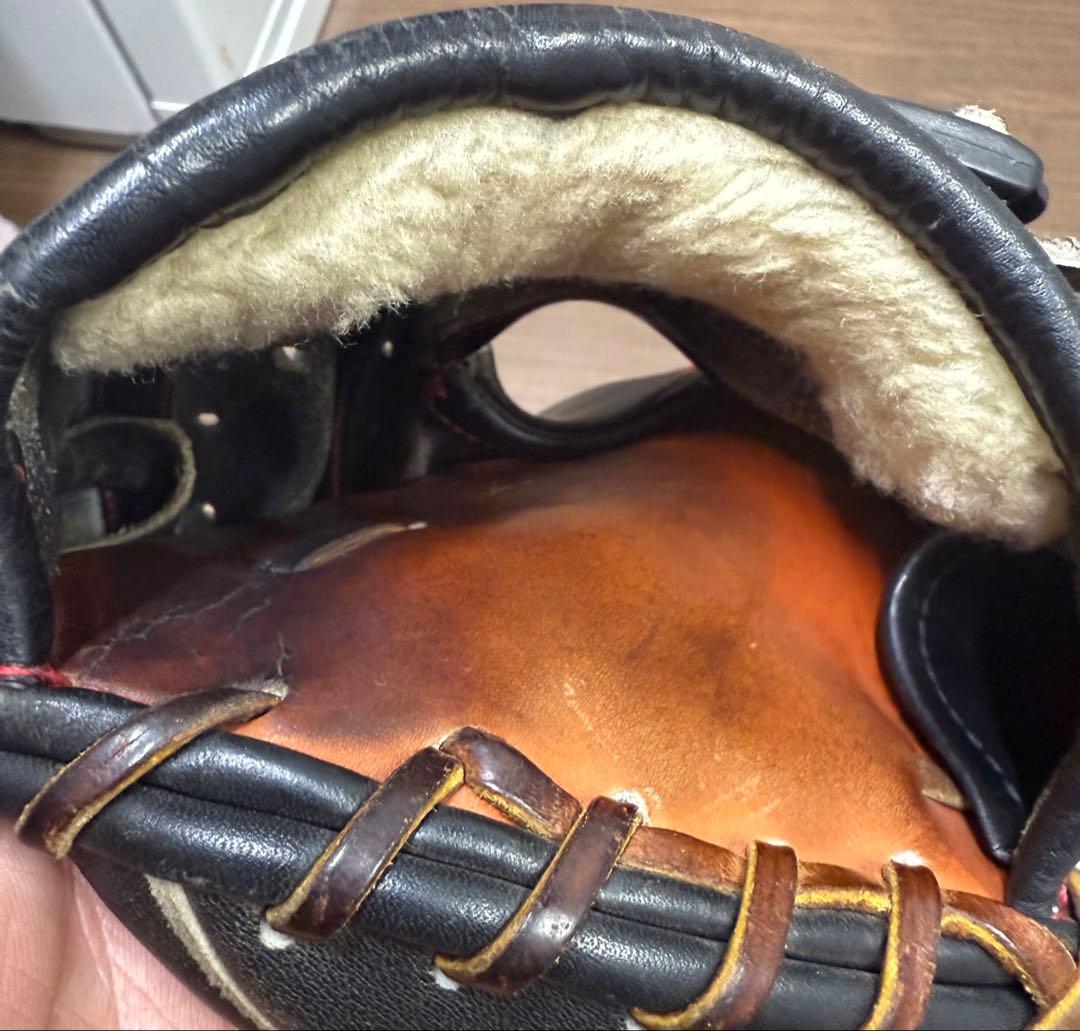 キャッチャー用グローブ 327B ブラック 硬式グローブ