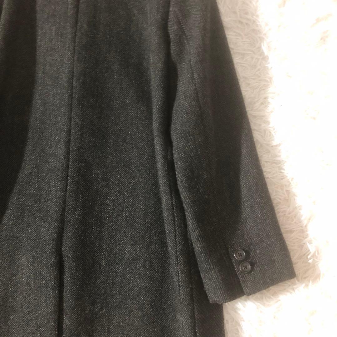 極美品 マーガレットハウエル 21AW ブリティッシュウールツイードコート