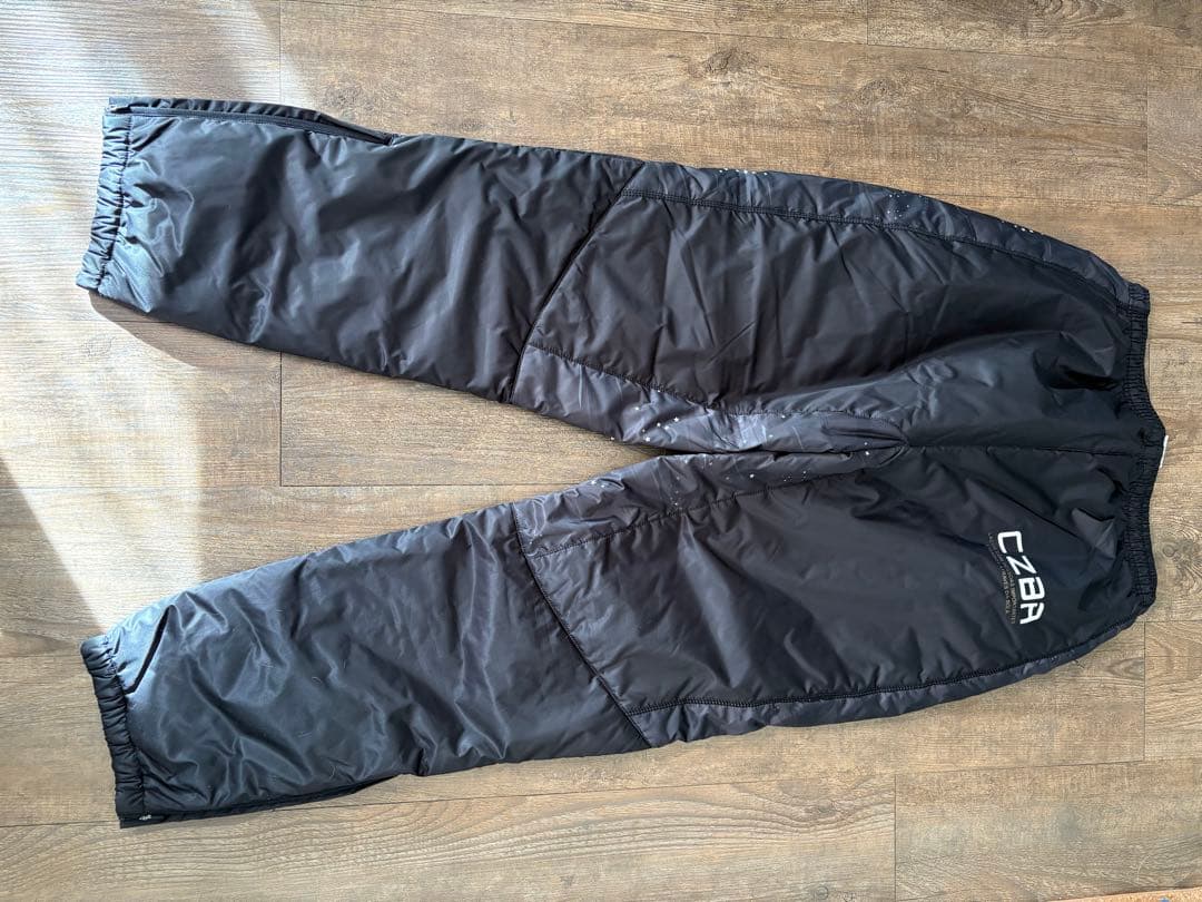 試着のみ DALPONTE ダウポンチ 厚手ウインドブレーカー上下 中綿　L