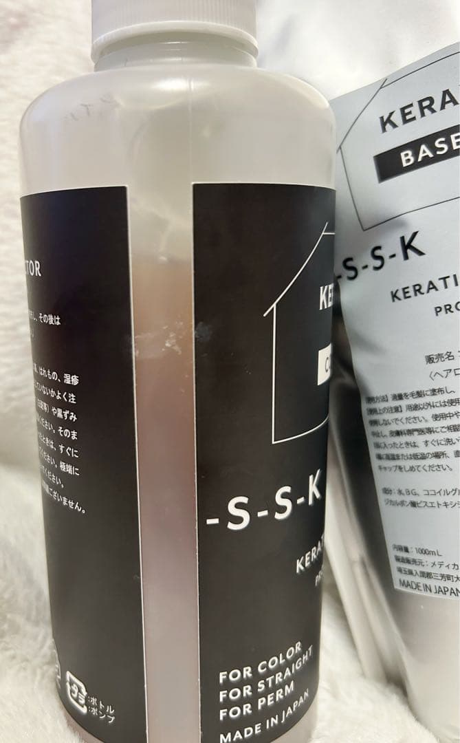 ケラフェクト コネクター S-S-K 500ml ベースフォーム 業務用サイズ