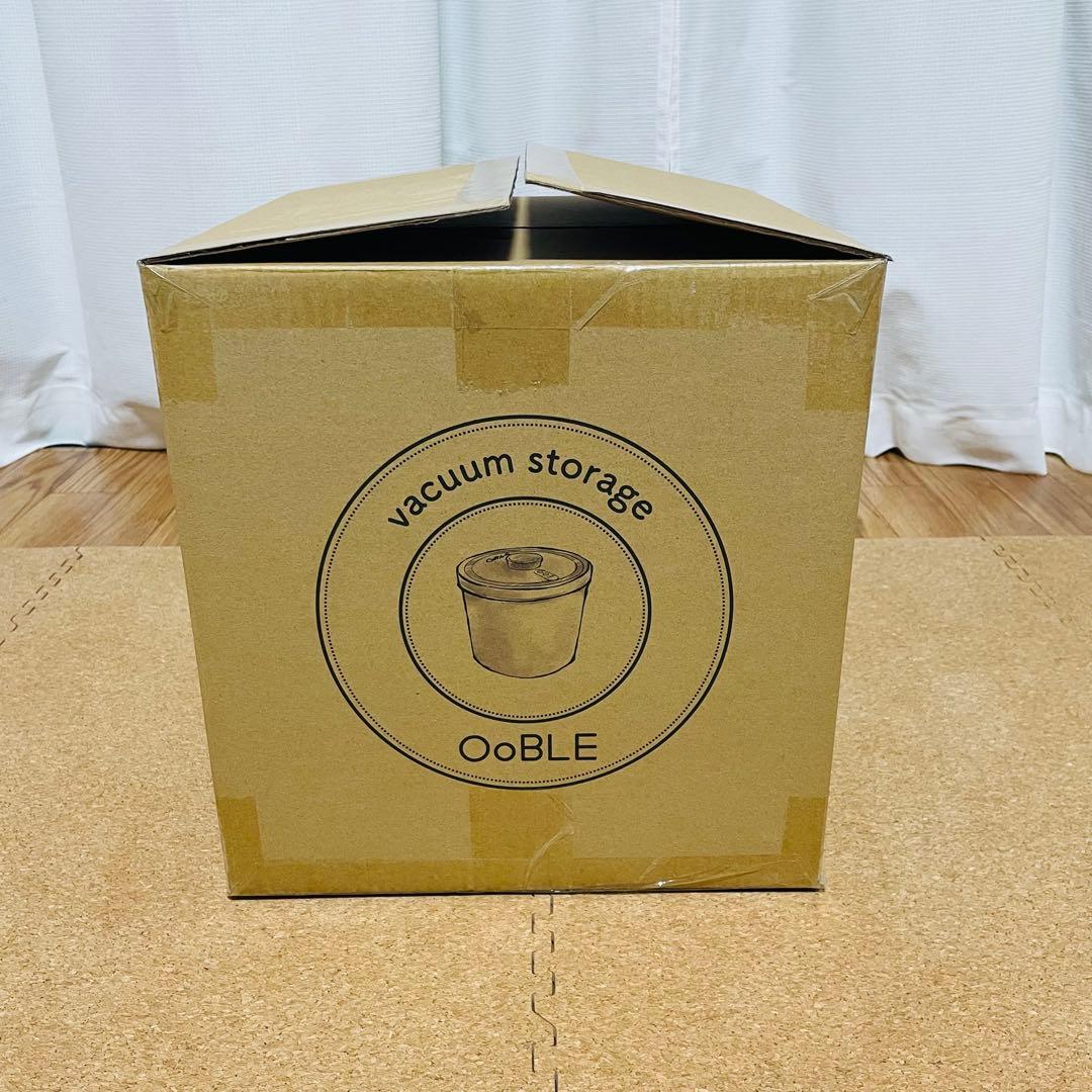 Ooble オーブル 真空保存容器 米びつ 13L