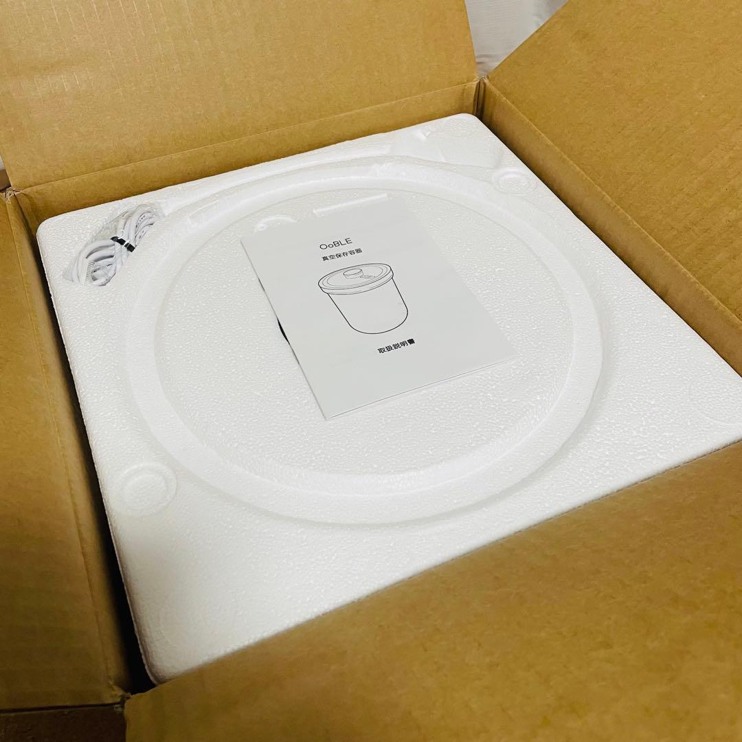 Ooble オーブル 真空保存容器 米びつ 13L