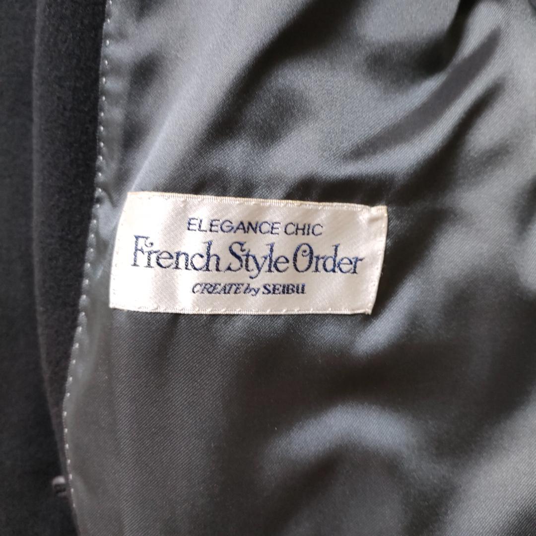 美品★SEIBU オーダーメイド カシミヤ チェスターフィールドコート　Lサイズ