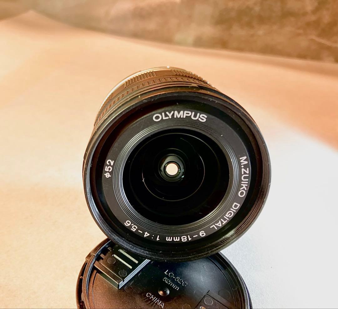 M.ZUIKO DIGTAL 9-18mm F4-5.6(14mm以上使用不可)