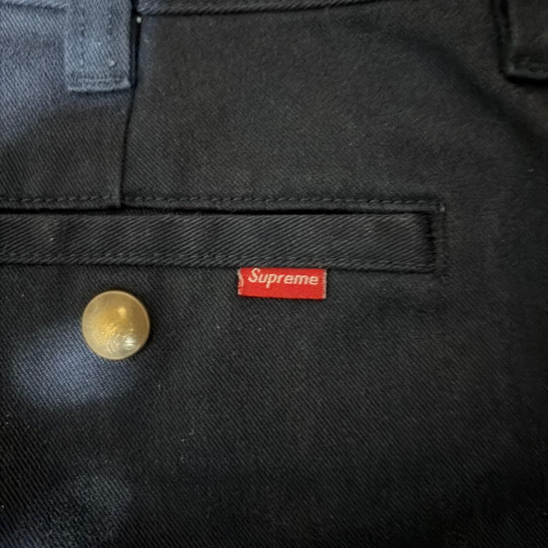 Supreme ネイビー チノパン