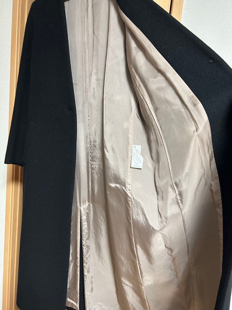 ブラックロングコート（レディース）