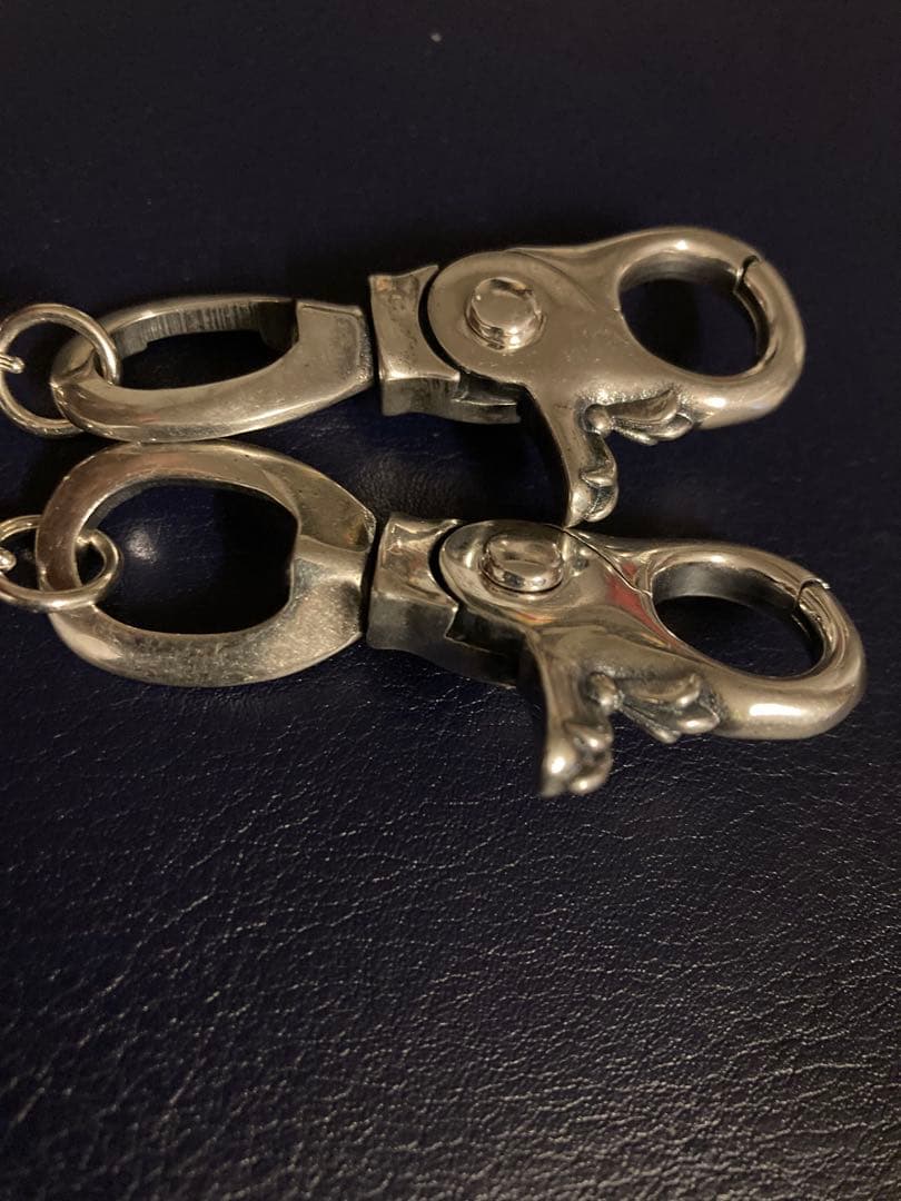 y*i様 クロスチェーンウォレットダブルクリップ