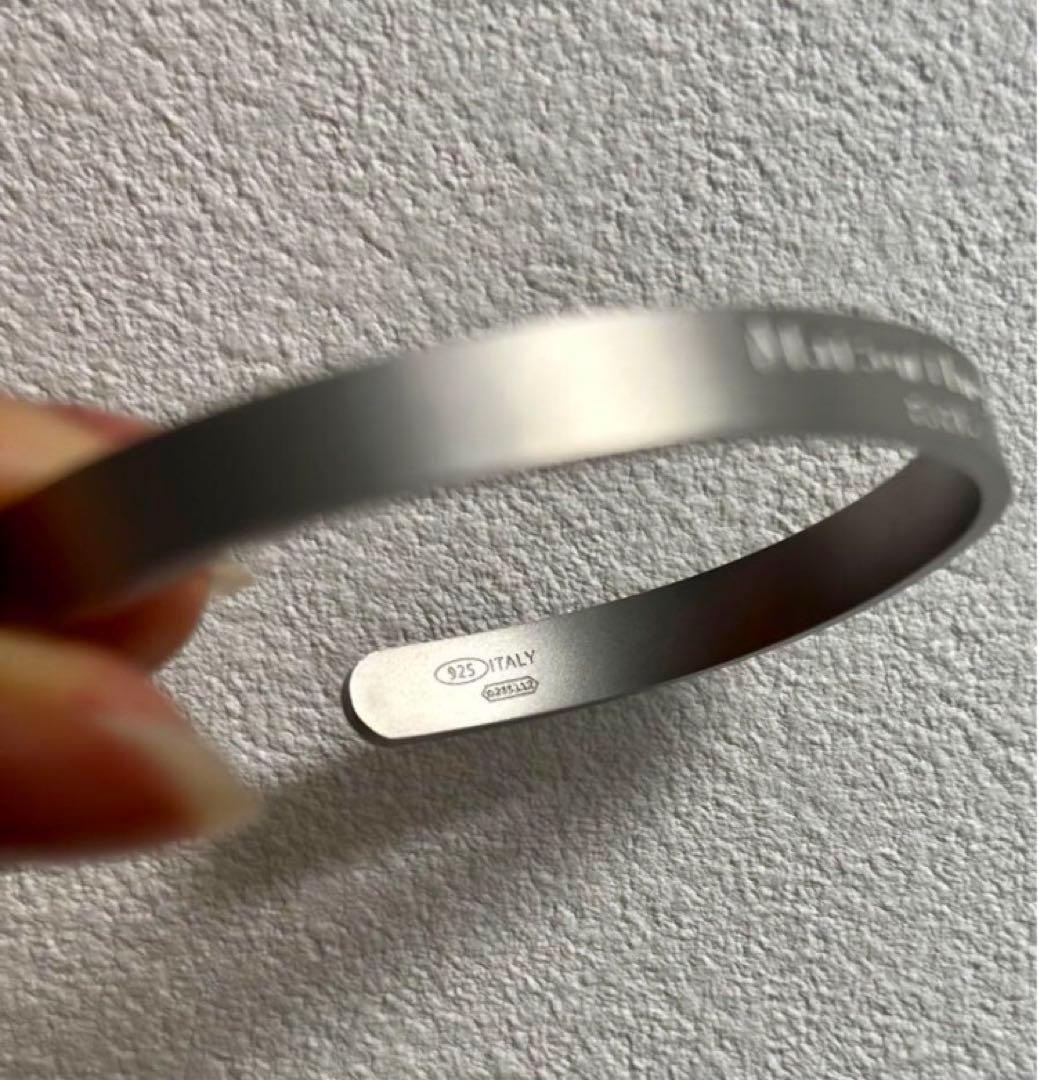 Maison Margiela シルバーバングル 925