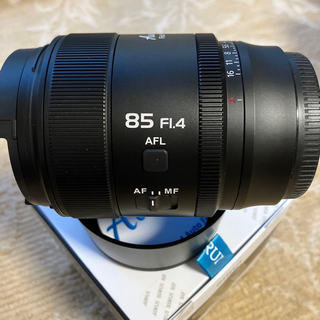 SIRUI Aurora 85mm F1.4 Xマウント フィルター2枚セット