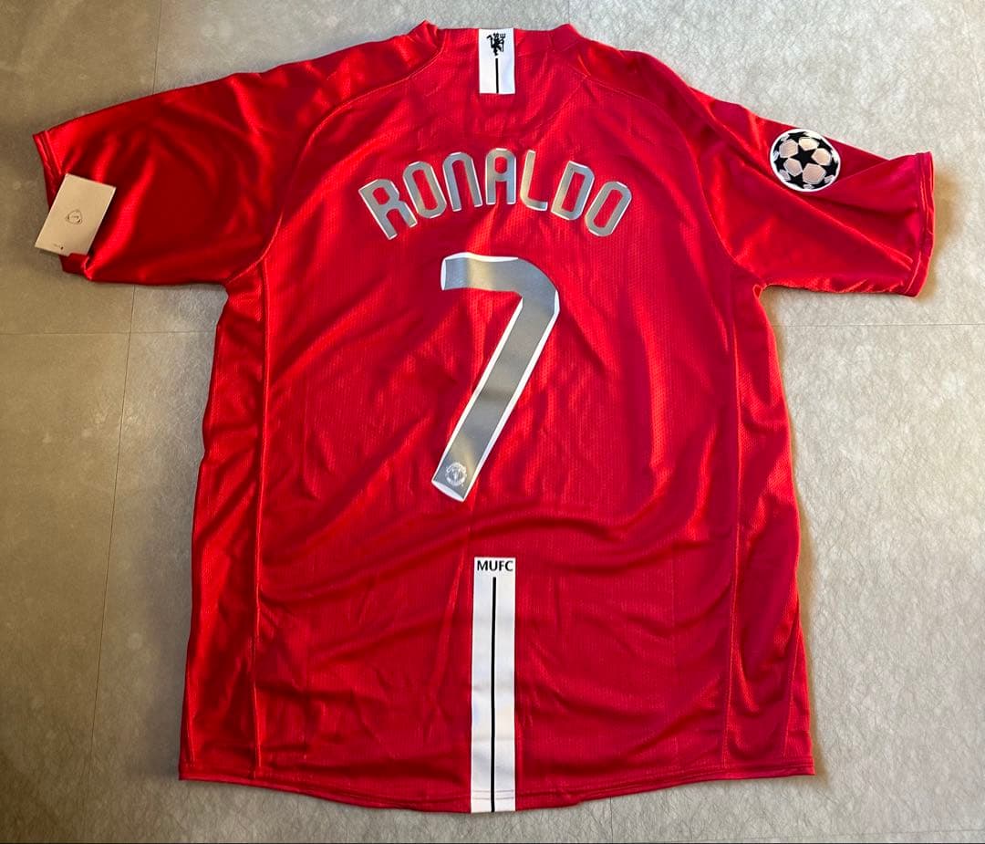 07-08 マンチェスター・ユナイテッド RONALDO 7 CL仕様 XL
