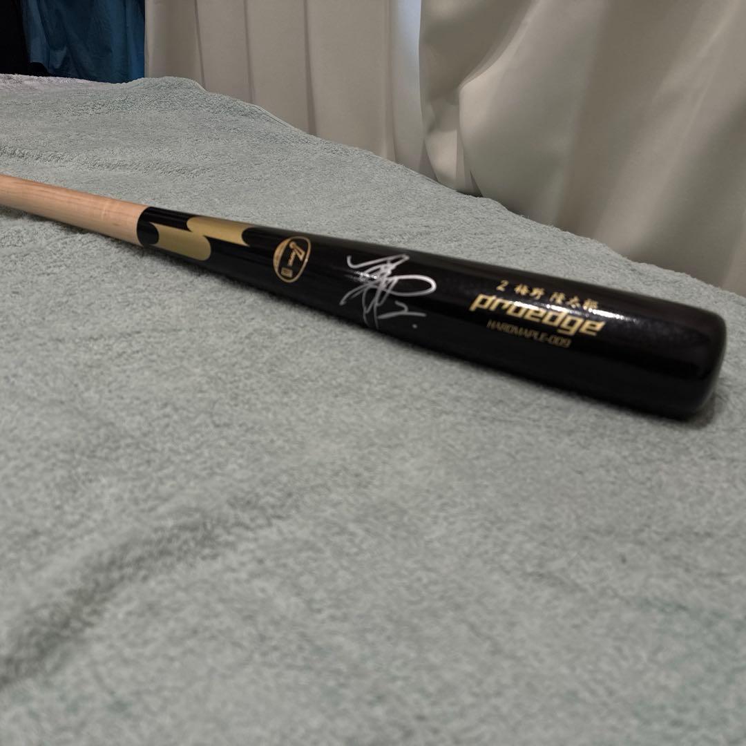 直筆サイン⭐︎タイガース梅野選手⭐︎公式バット