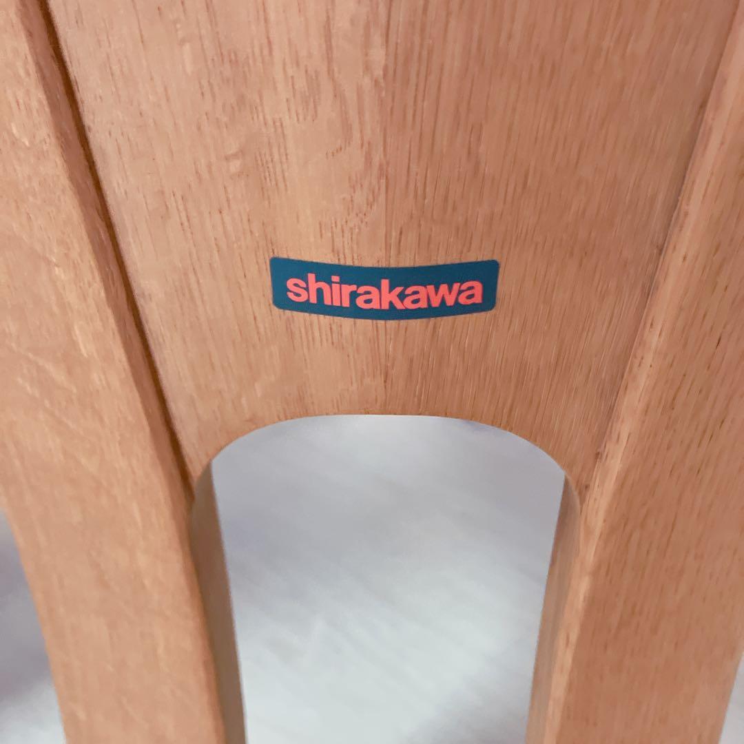 飛騨の家具　白川木工　シラカワ　ダイニングチェア　2脚セット　木製チェア