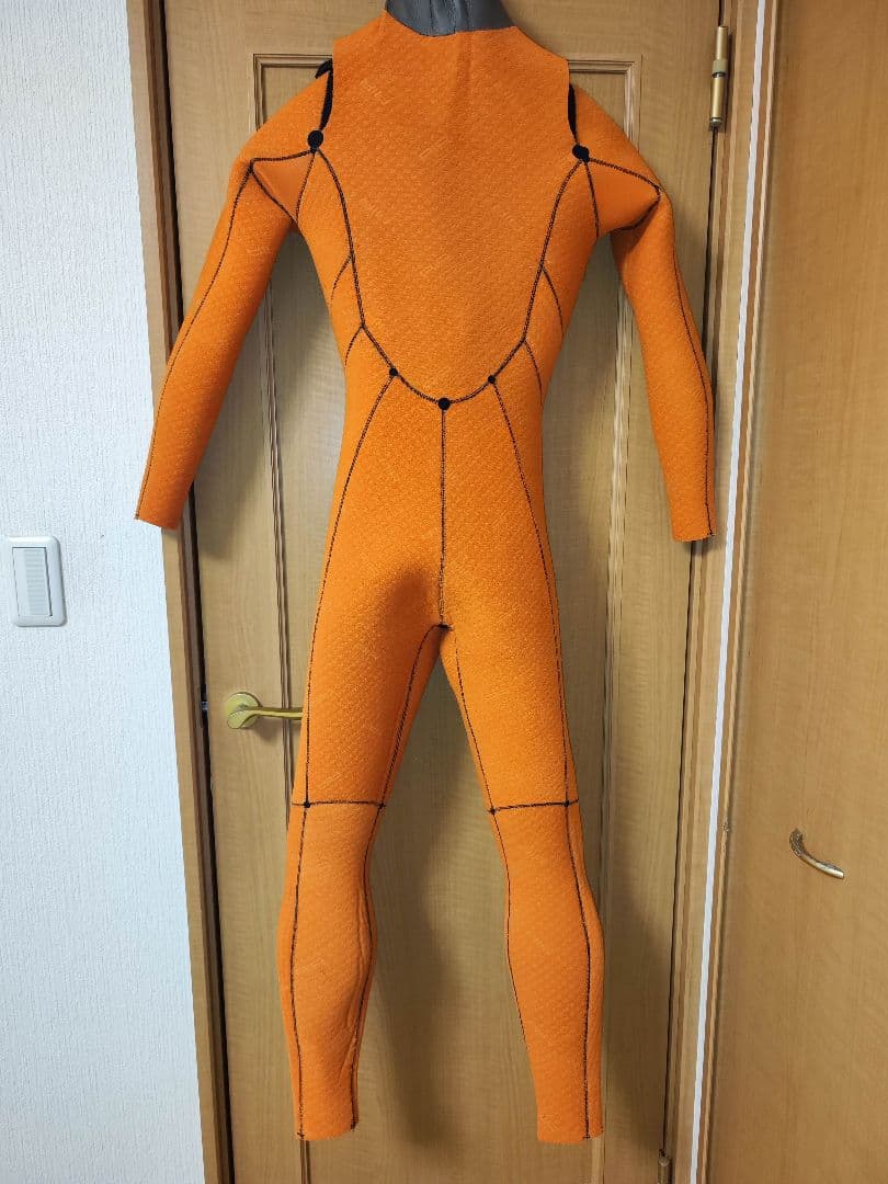 美品セミドライスーツ既製Mサイズ5/3mm丈夫なバックジップ