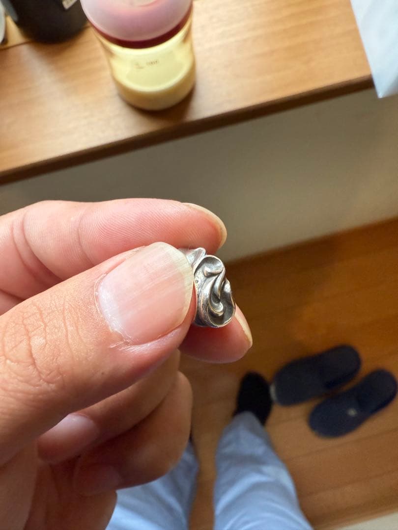 正規品クロムハーツ　ティアドロップピアス明日までタイムセール