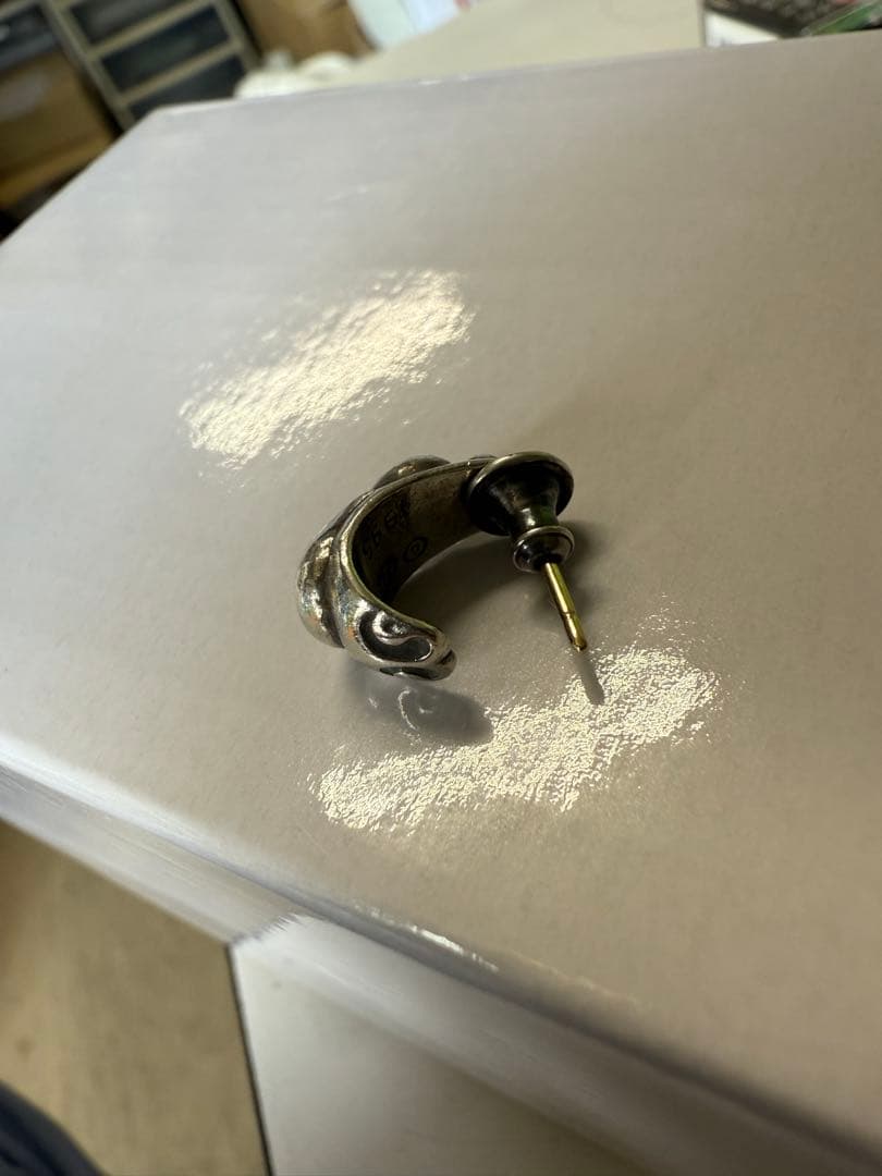 正規品クロムハーツ　ティアドロップピアス明日までタイムセール