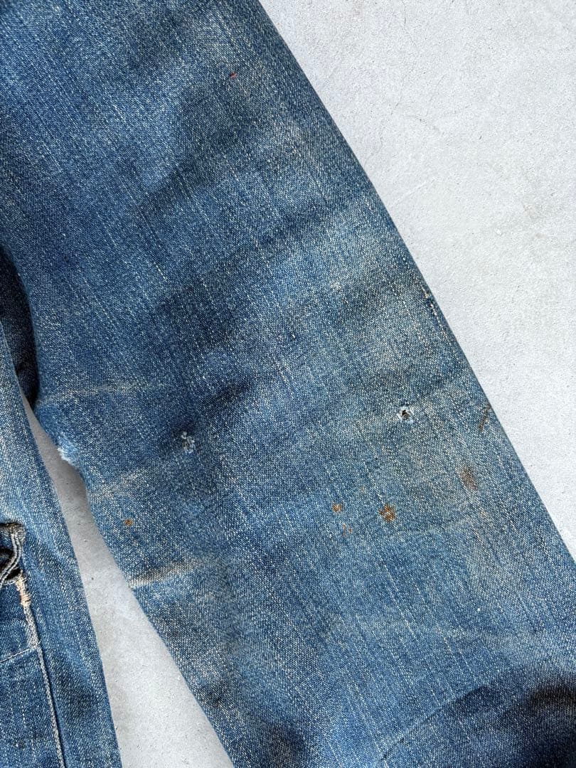 40s US ARMY デニムカバーオール　M-41 月桂樹ボタン