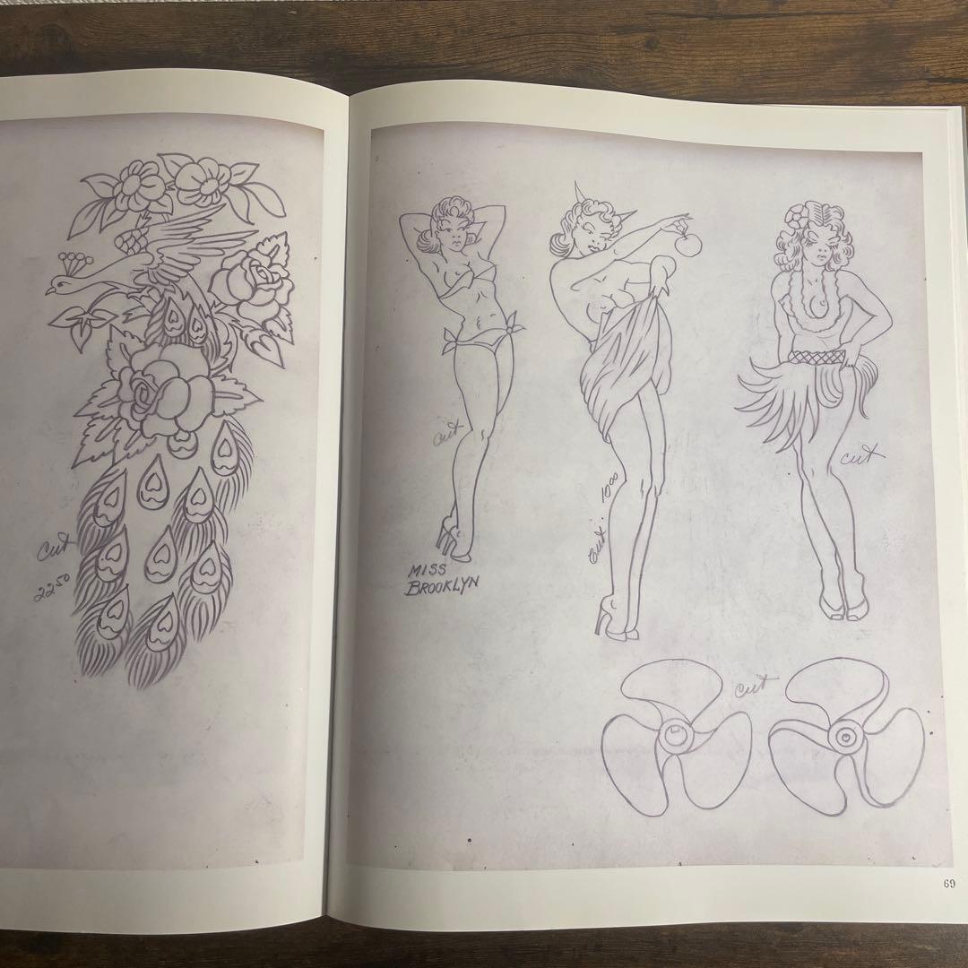 洋書 Sailor Jerry Tattoo Drawings