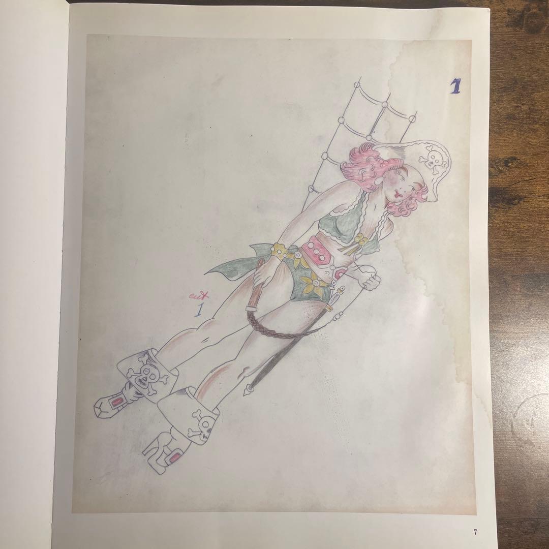 洋書 Sailor Jerry Tattoo Drawings