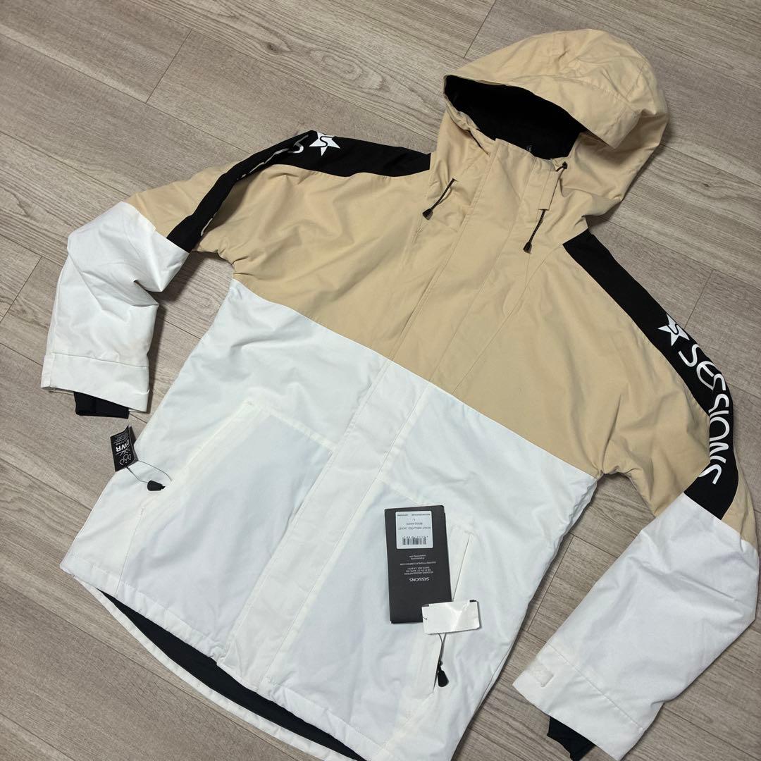 未使用 SESSIONS セッションズ スノーボードウェア ジャケット L
