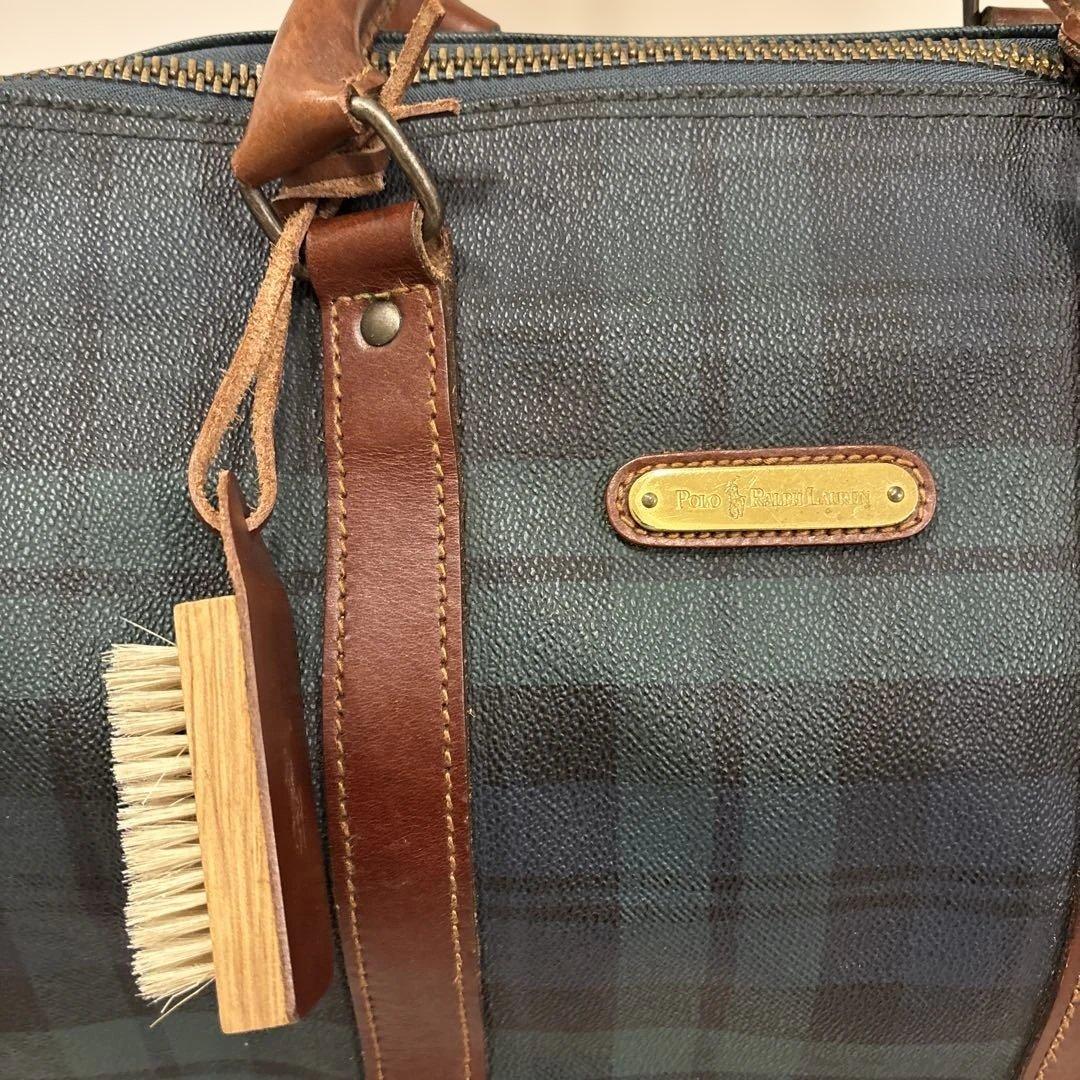 Bety38 希少☆ポロ ラルフローレンボストン2way 南京錠ブラシ付き