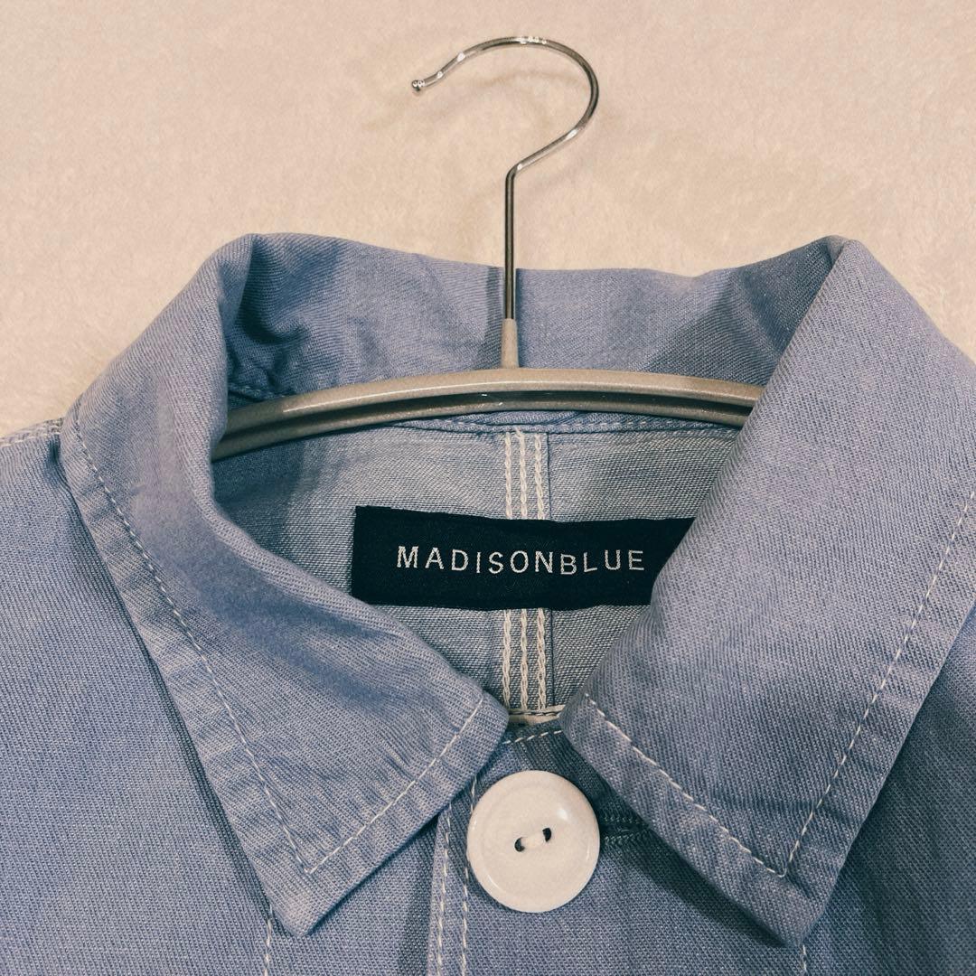 新品　マディソンブルー　デニムジャケット　シャツ　デニム　刺繍　近年