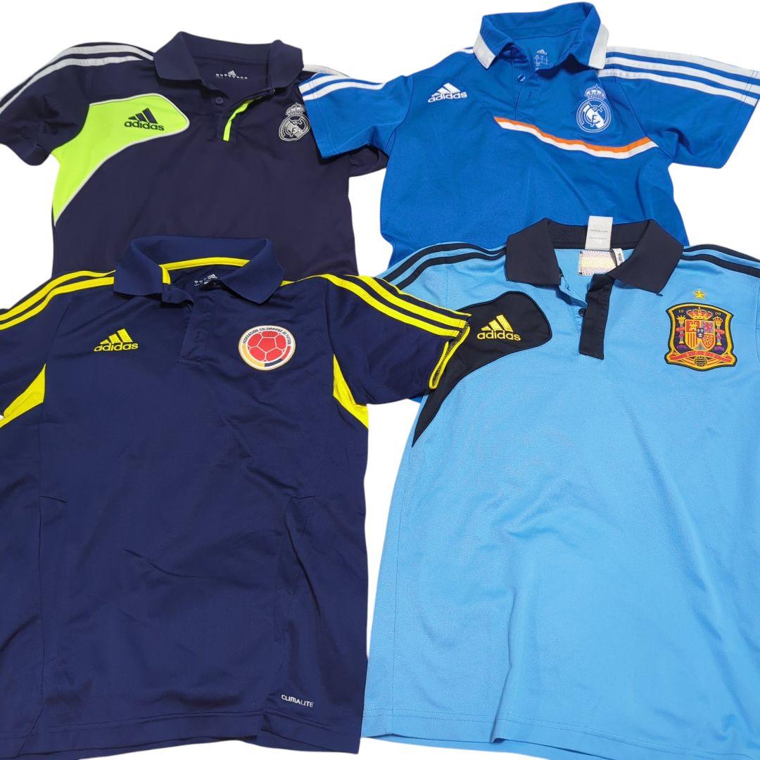 adidas スペイン コロンビア レアル・マドリード　ポロシャツ M　4枚