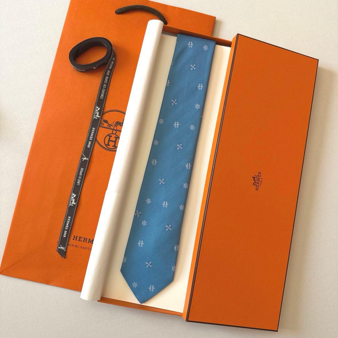 エルメス ネクタイ 《フロコン・アン・ヴラック》 新品 未使用