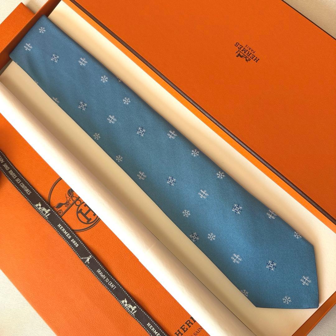 エルメス ネクタイ 《フロコン・アン・ヴラック》 新品 未使用