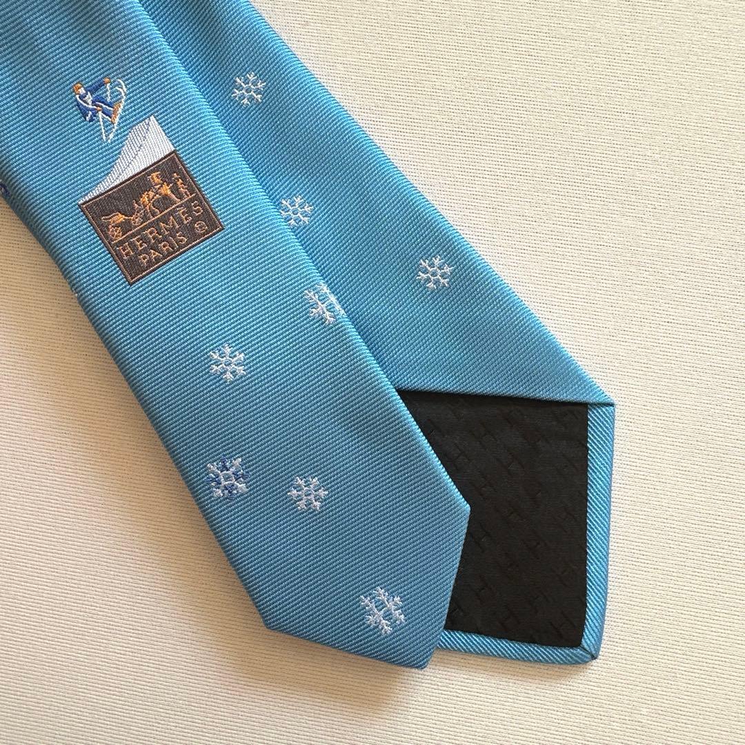 エルメス ネクタイ 《フロコン・アン・ヴラック》 新品 未使用