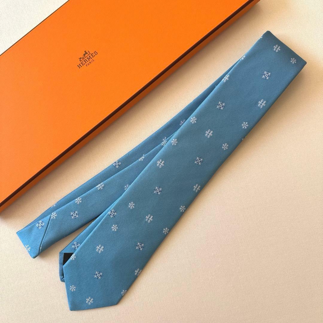 エルメス ネクタイ 《フロコン・アン・ヴラック》 新品 未使用