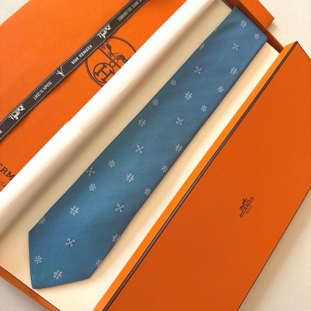 エルメス ネクタイ 《フロコン・アン・ヴラック》 新品 未使用