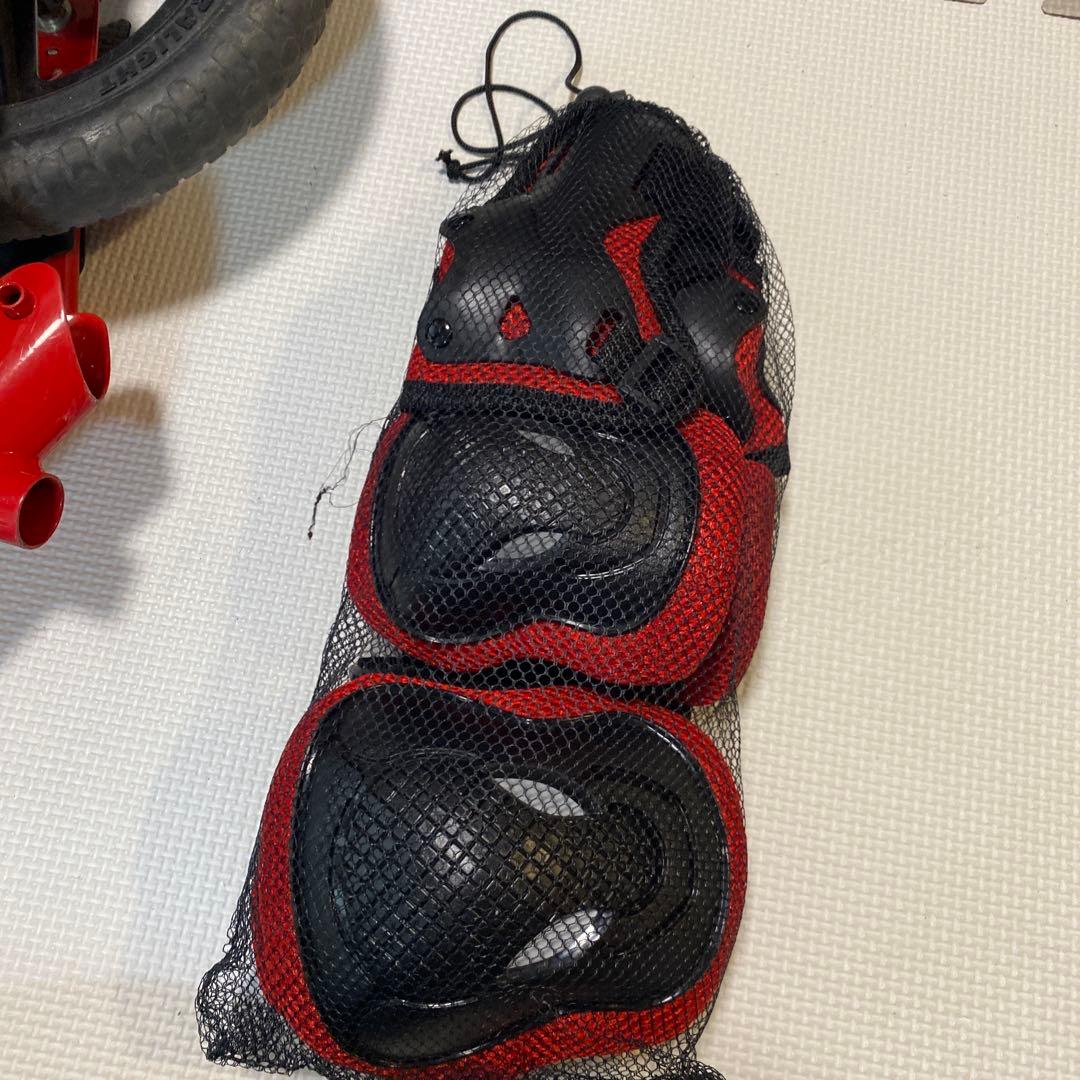 STRIDER 赤 バランスバイク 収納バッグ付き