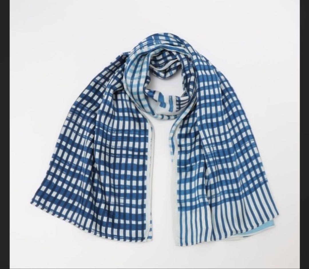 最終値下げ！[新品]ポータークラシック　シルク　大判ストール　スカーフ　マフラー