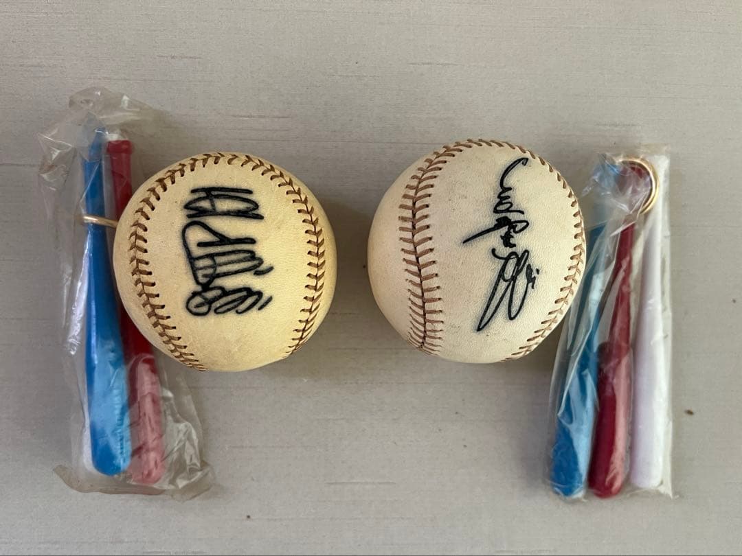 昭和レトロ　長嶋茂雄　王貞治　ナショナルパナソニックサインボール