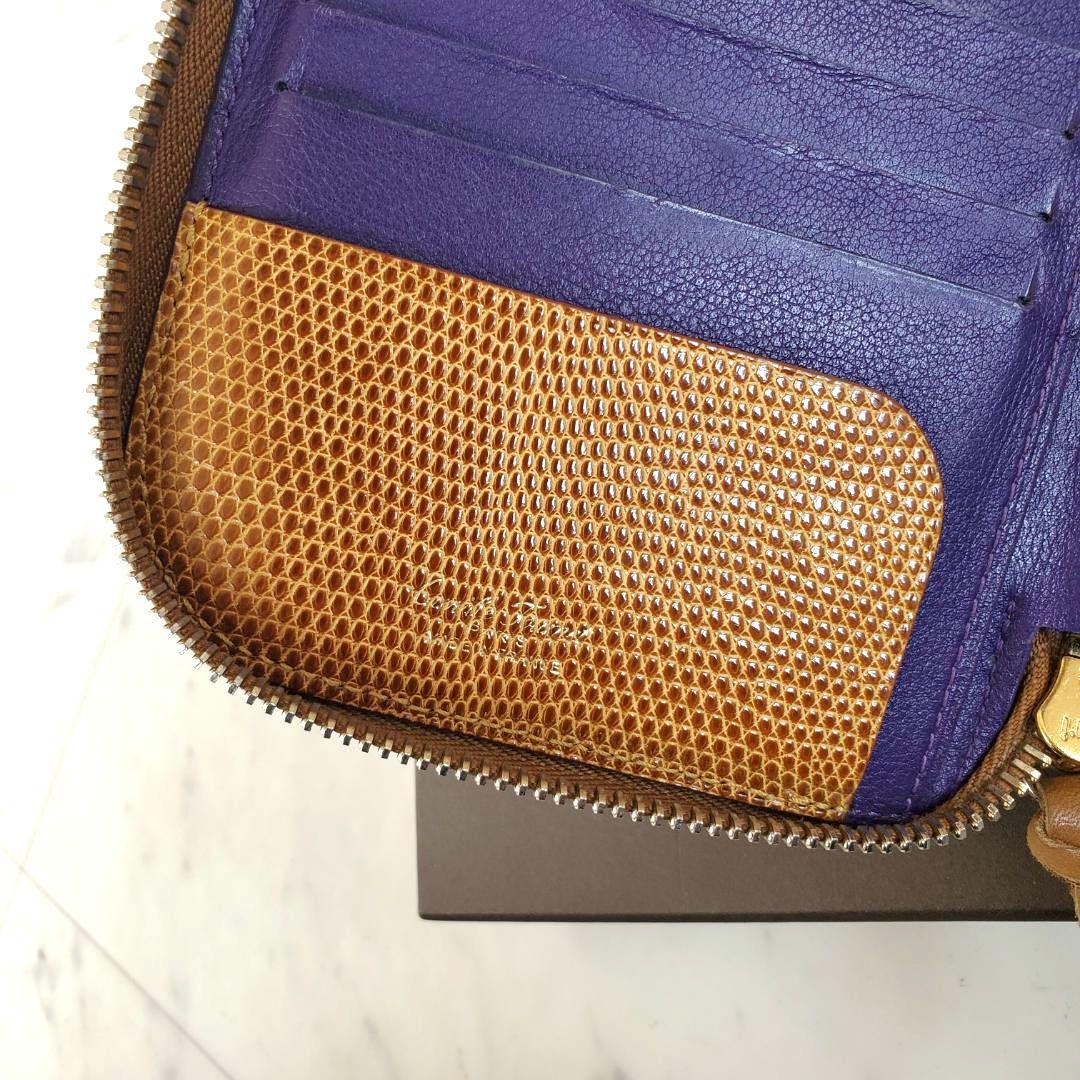 カミーユフォルネ camille fournet リザード 財布 ファスナー