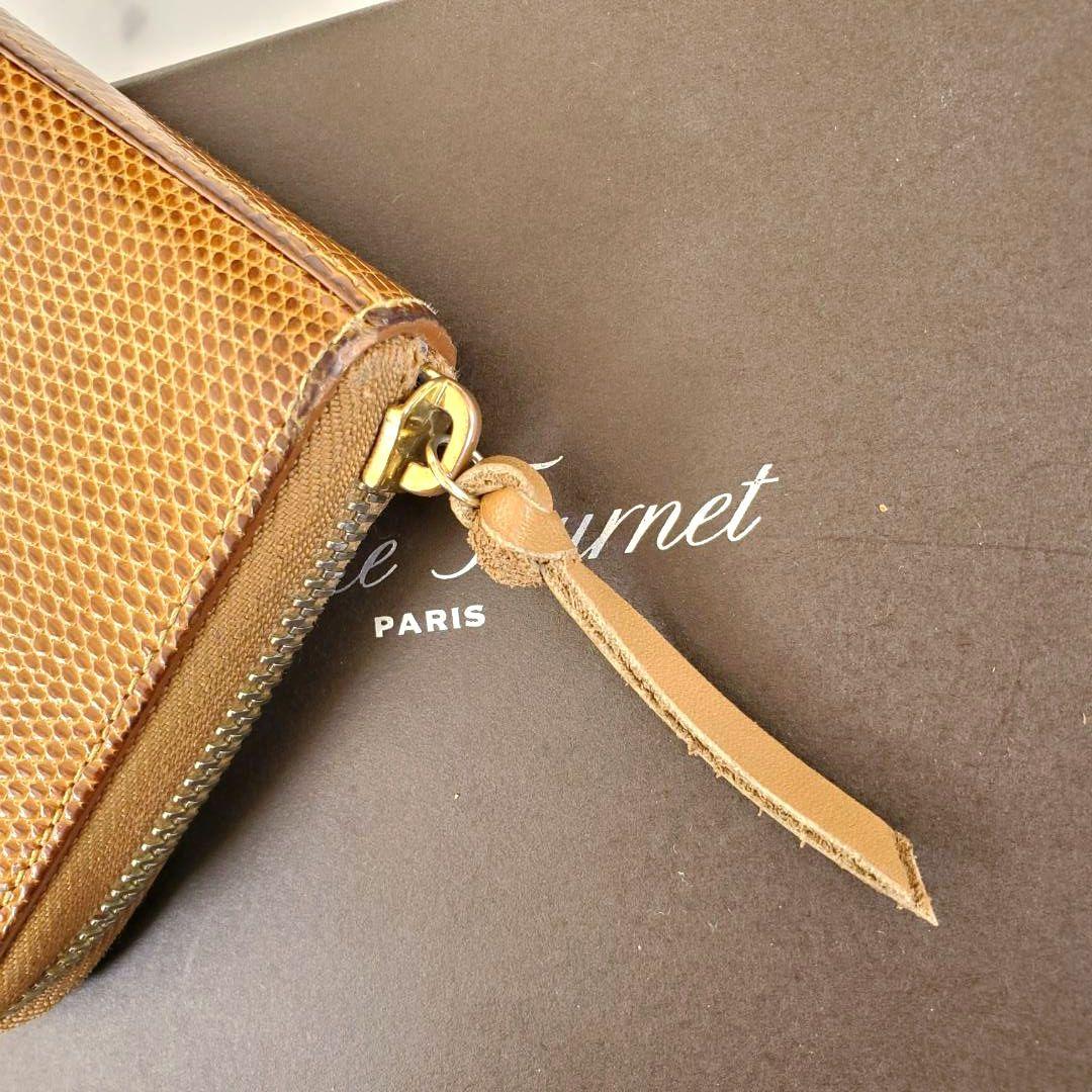 カミーユフォルネ camille fournet リザード 財布 ファスナー